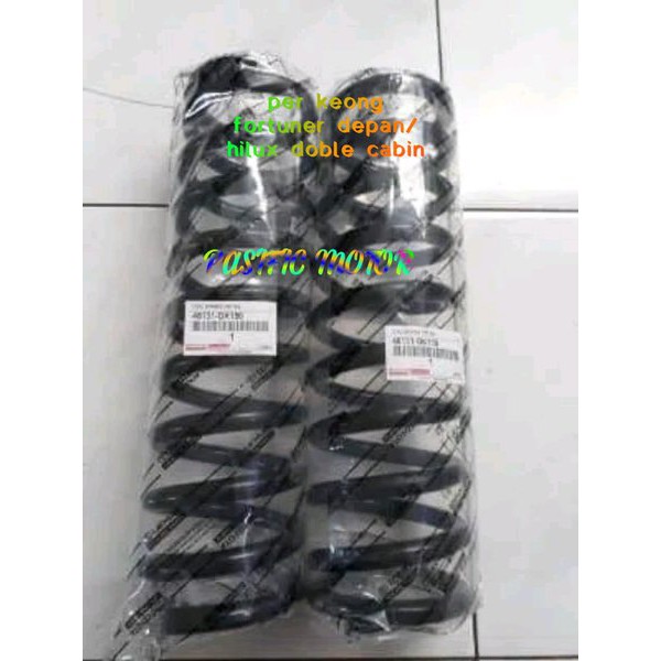 Jual Per Keong Fortuner Atau Hilux Doble Cabin Depan Set Atau Coil Sprin Shopee Indonesia