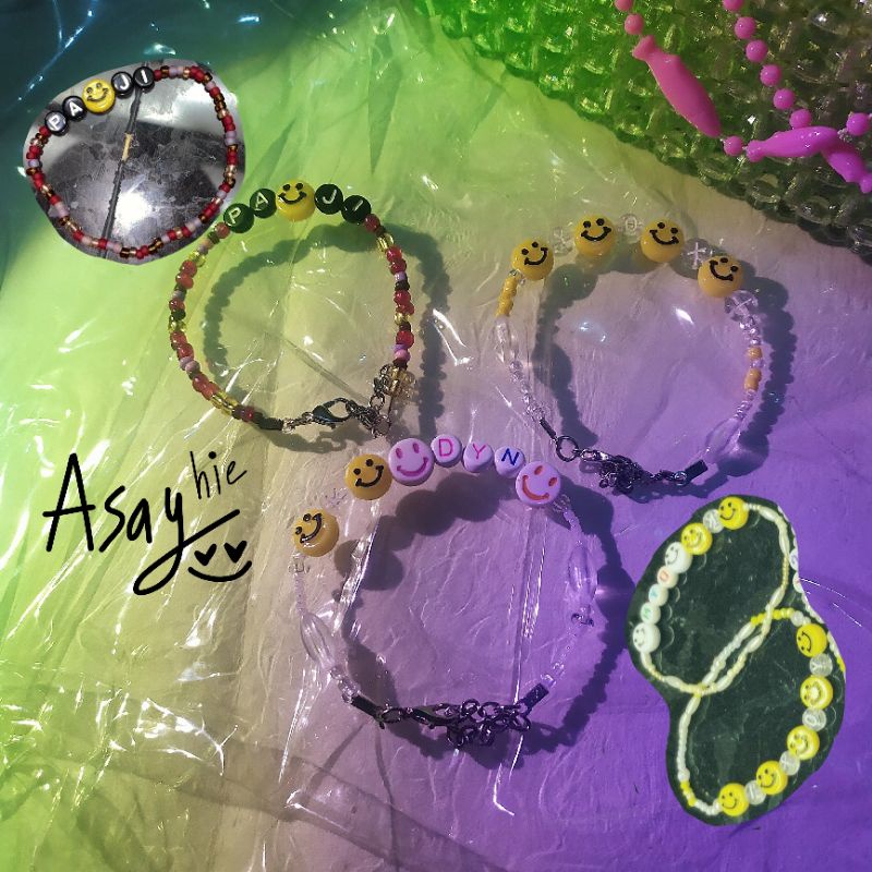 TREASURE MASHIHO YOSHI beads bracelet/GELANG MASHIHO yoxi paji dyn TREASURE