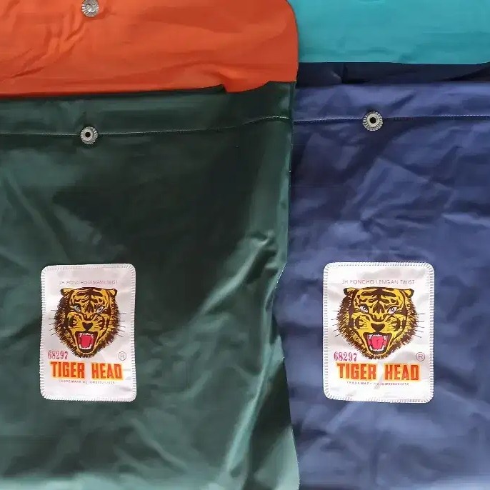 PONCO LENGAN JAS HUJAN TIGER HEAD TWIST 68297 BAHAN PREMIUM BERKUALITAS