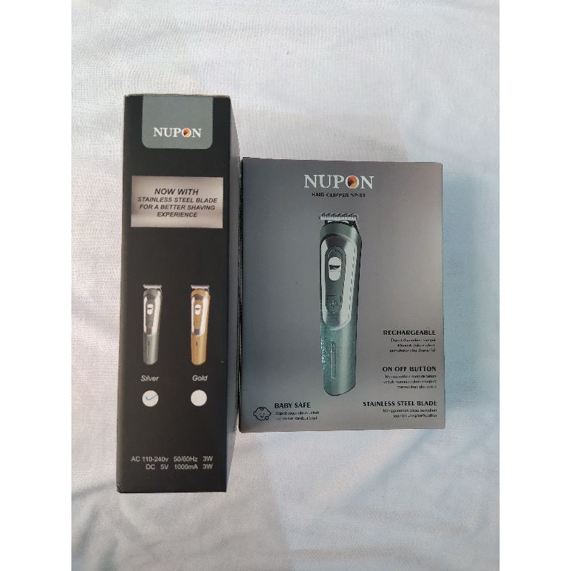 Cukuran rambut bayi Hair Clipper Nupon NP-83 Rechargeable