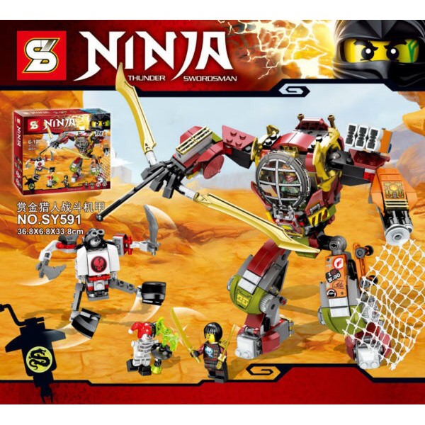 Lego Kw Ninjago Salvage M.E.C SY 591