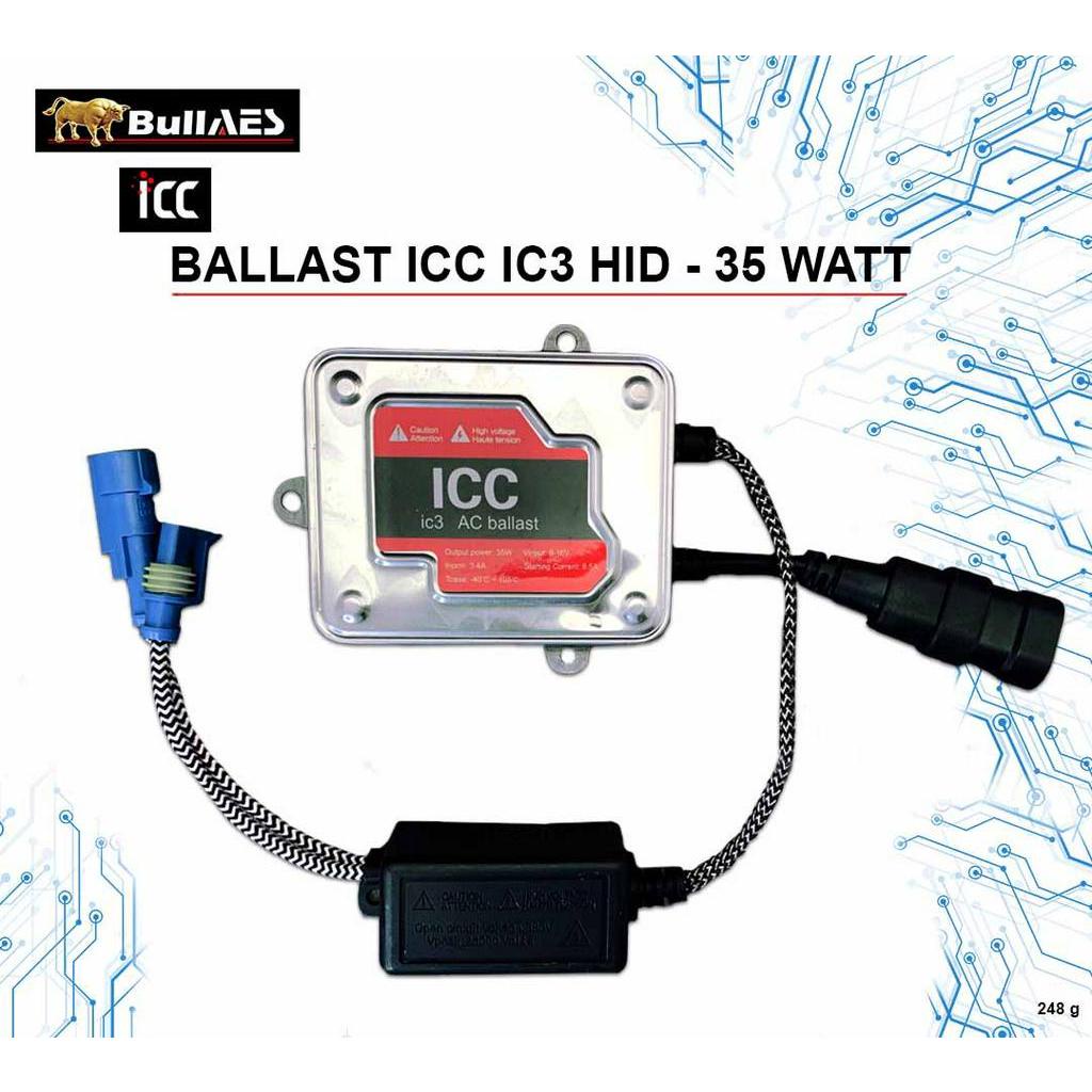 BALAST HID 35 WATT AC Ic3 MERK ICC I Balast 35 Watt HID V0625