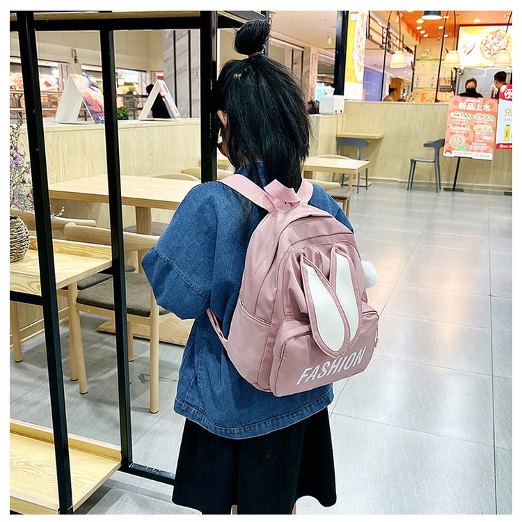 TAS RANSEL SEKOLAH ANAK PEREMPUAN / RANSEL BACKPACK CEWEK TAS FASHION MODEL TELINGA KELINCI S-92116