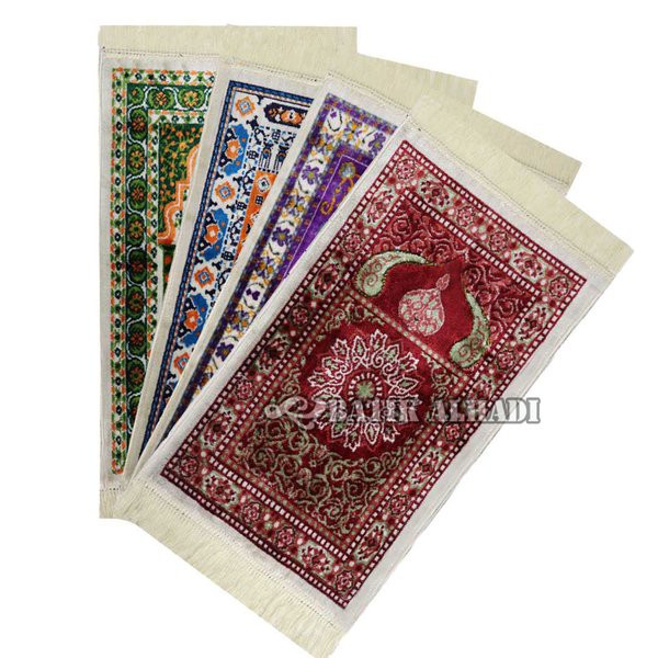 Sajadah Anak Kecil Arbain Ultra Lurex. Sajadah Muka dan Sujud Kepala Orang dewasa. Lembut dan