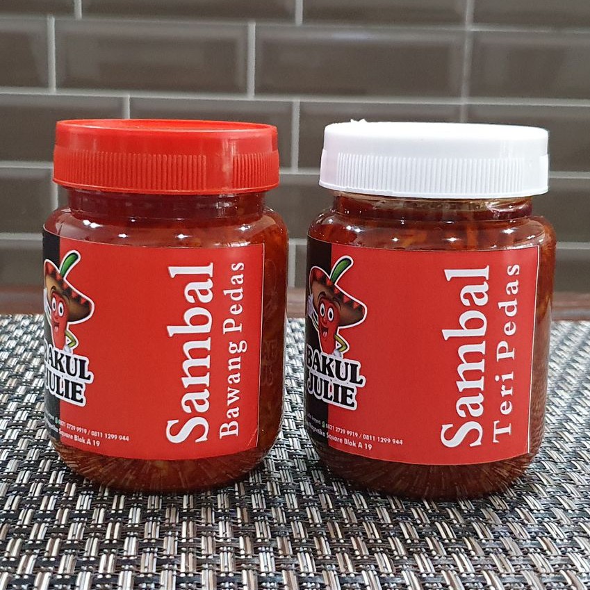 

Paket HEMAT 2 SAMBAL (Bawang & Teri Medan)