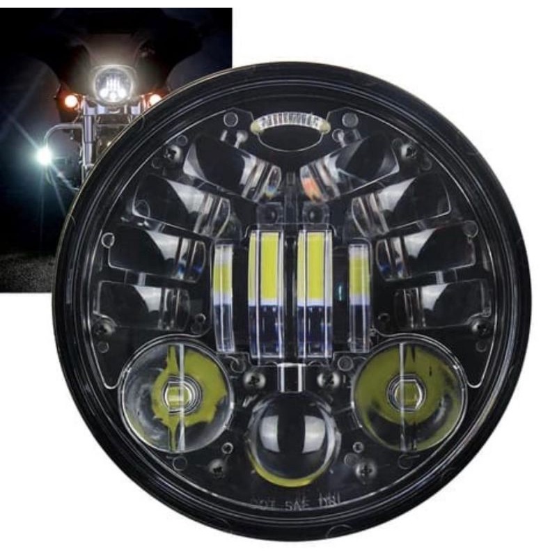 LAMPU DMAKER DAYMAKER 7INCI COCOK FOR VIXION CB 150 VERZA TIGER MEGAPRO SCORPIO BYSON RX KING W 175 