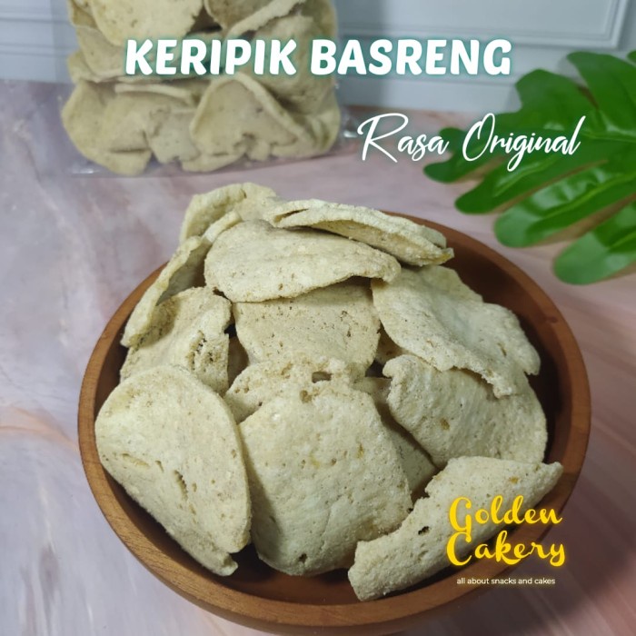 

504Omekho Basreng Bakso Goreng Original/Pedas - Ekonomis 150Gr - Pedas Jy60Jhh