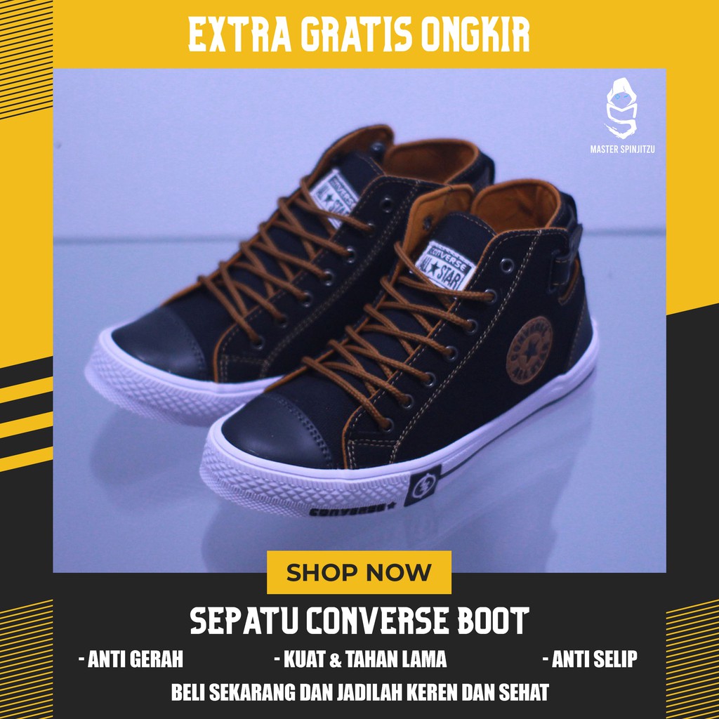 Sepatu pria converse sepatu cewek convers boot sneakers converse murah dan berkualitas