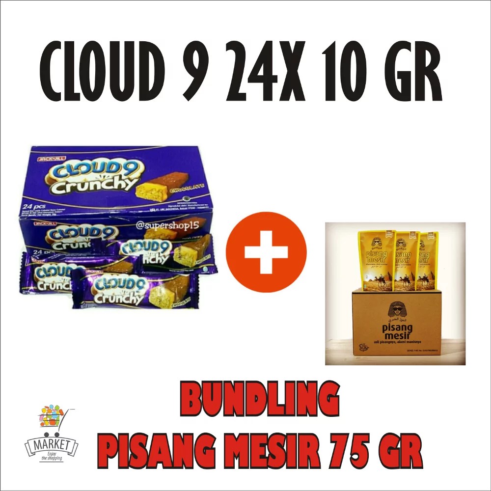 

Bundling Cloud 9 24x10 Gram Plus Piang Mesir 75 Gram