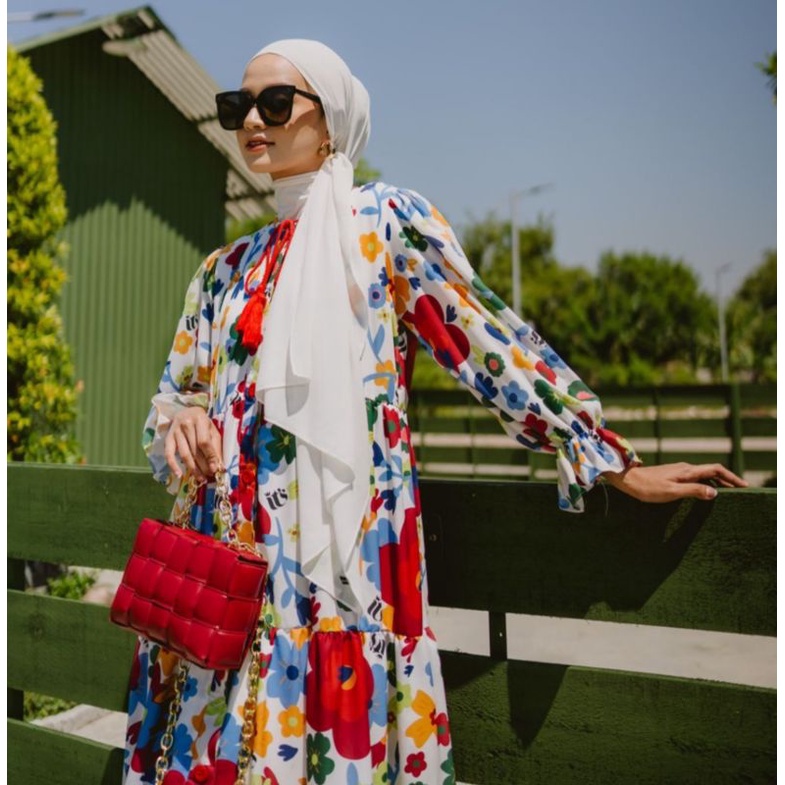 ELXIE DRESS MAROON BY INTALICIOUS ORI