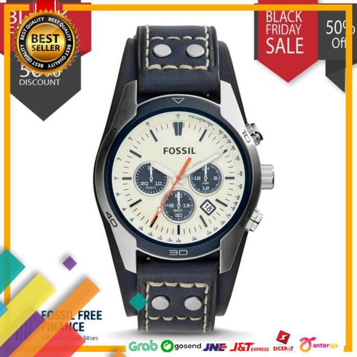 SALE.. JAM TANGAN PRIA MERK FOSSIL ORIGINAL ( 4.6 CM ) TYPE : CH3051 FREE BOX ..TERBARU