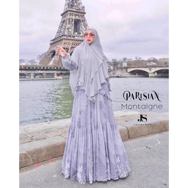 Parisian Series by Jawhara Syari | Syari Premium Cantik Ringan