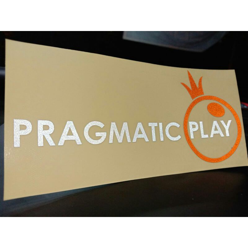 Cutting Sticker PragmaticPlay Stiker Motor dan Mobil Stiker Potong