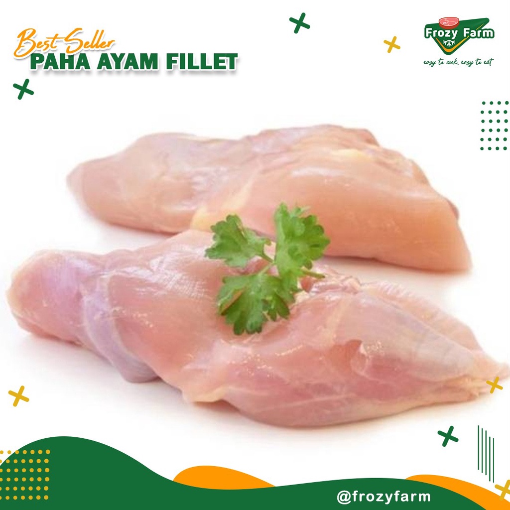 

Ayam Fillet Fresh / Paha Ayam Fillet / Chicken leg 1 KG