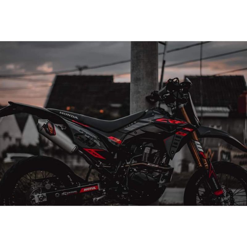 Decal crf 150 l / decal stiker CRF BEBAS CUSTOM/ CUSTOM NAMA NOMER