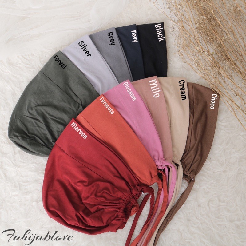 INNER HIJAB BAHAN ADEM ANTI PUSING