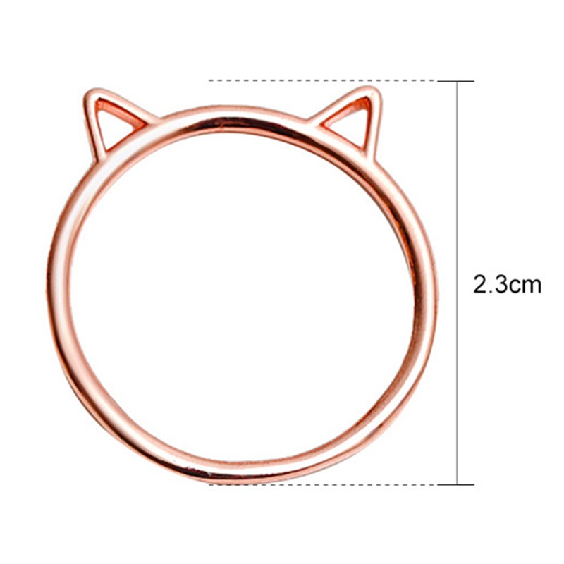 Cat Ring Ear Paw 925 Sterling Silver Ring Open Adjustable Korean Cuff Finger Thumb Band Love Rings For Women