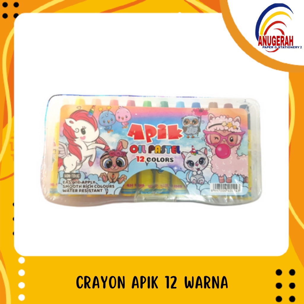 

CRAYON APIK 12 WARNA (PCS)