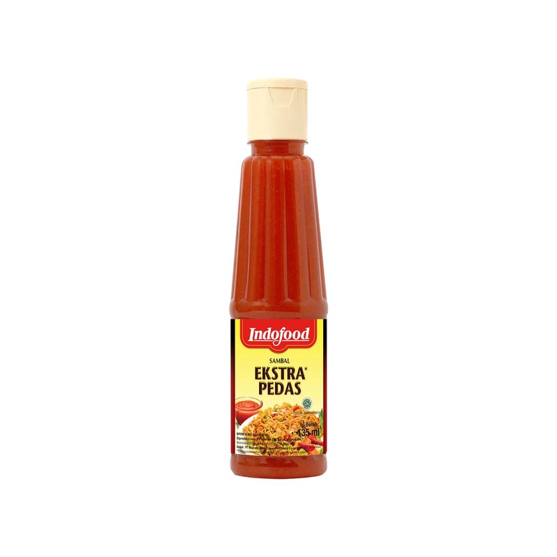 

CHILI SAUCE | INDOFOOD SAMBAL EXTRA PEDAS 135ML | SAUS PEDAS | SAMBAL | DRESSING