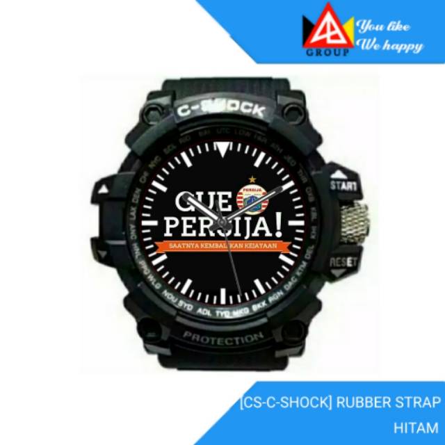 JAM TANGAN CUSTOM PRIA PERSIJA | BISA CUSTOM SESUKAMU