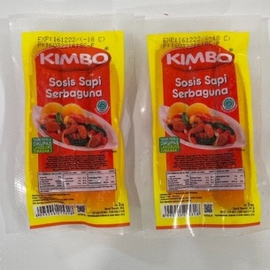 Kimbo Sosis Sapi Serbaguna Isi 3S 80gr