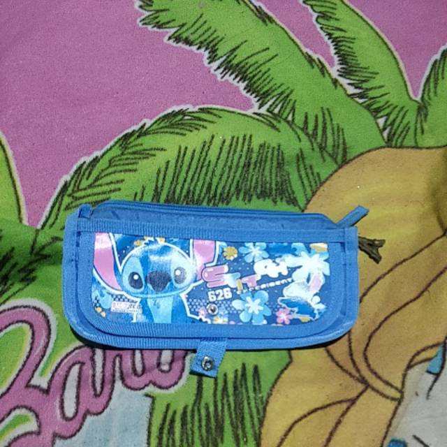 

Tempat pensil stitch biru 626 preloved