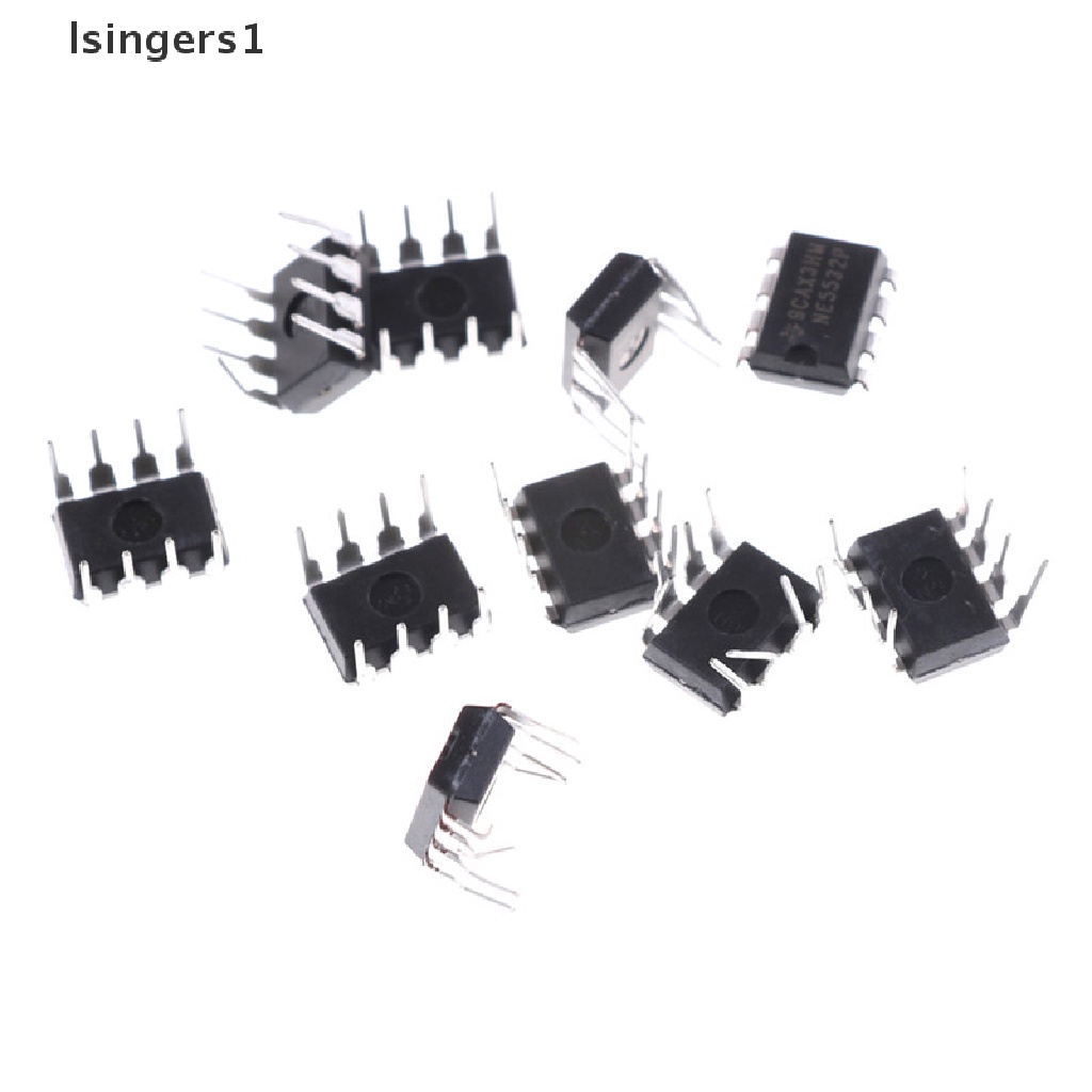 (lsingers1) 10pcs IC NE5532P NE5532 DIP-8 Dual Low Noise Op-Amp TI