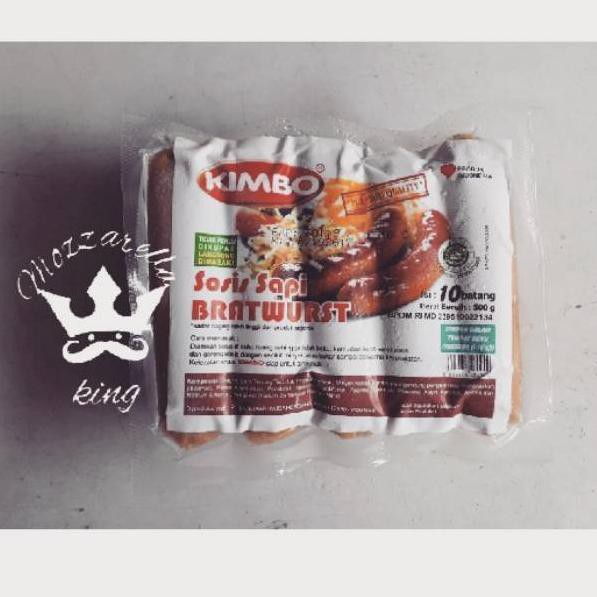 

Ju4l4ns Sosis Sapi Kimbo Bratwurst Original 10pcs 500g Halal |K2O002 ,,,,,,!