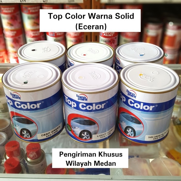 TOP COLOR TOP COLOR WARNA  SOLID BUKA ECERAN 