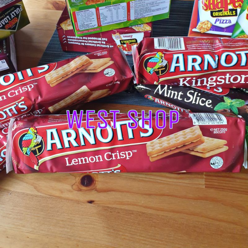 Jual Biskuit Arnotts Australia Biscuit Arnott's Lemon Crisp | Shopee ...