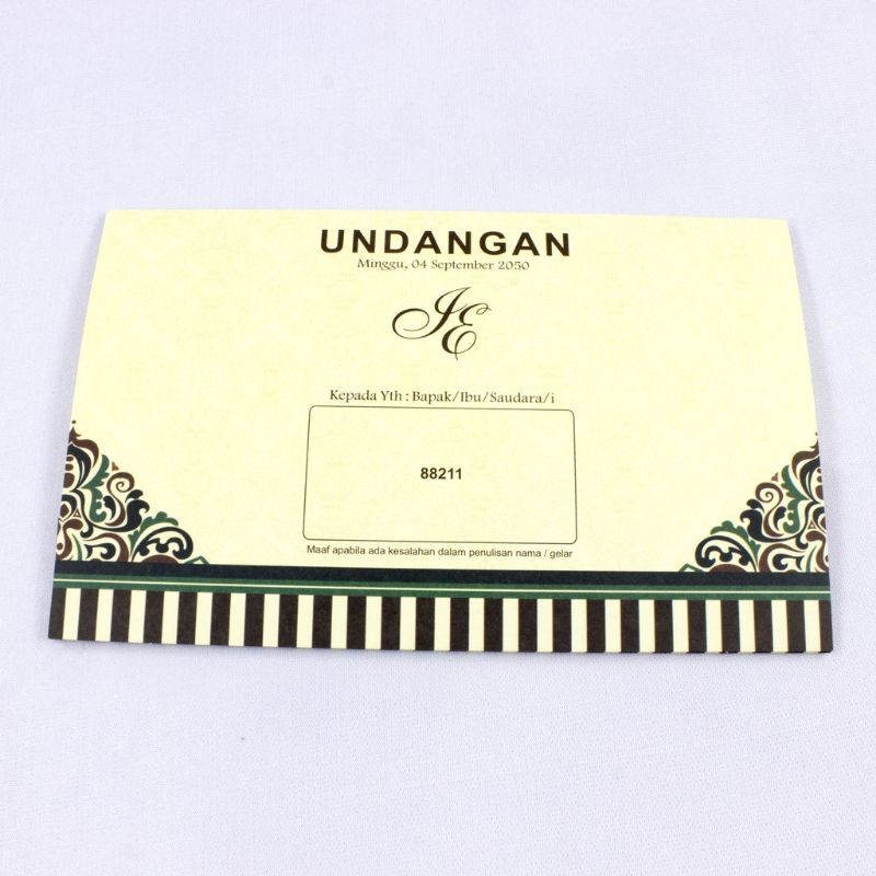 Undangan Blangko Erba 88211