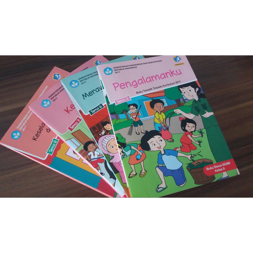 Jual Buku K13 Paket Siswa Tematik Kelas 2 Semester 2 IndonesiaShopee