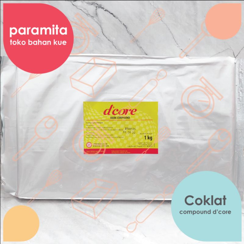 

D'Core Dcore Coklat Compound 1kg