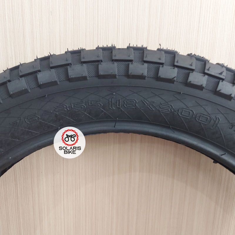 Ban Luar Sepeda BMX Fatbike Ban Besar 18 x 3.0 Delium