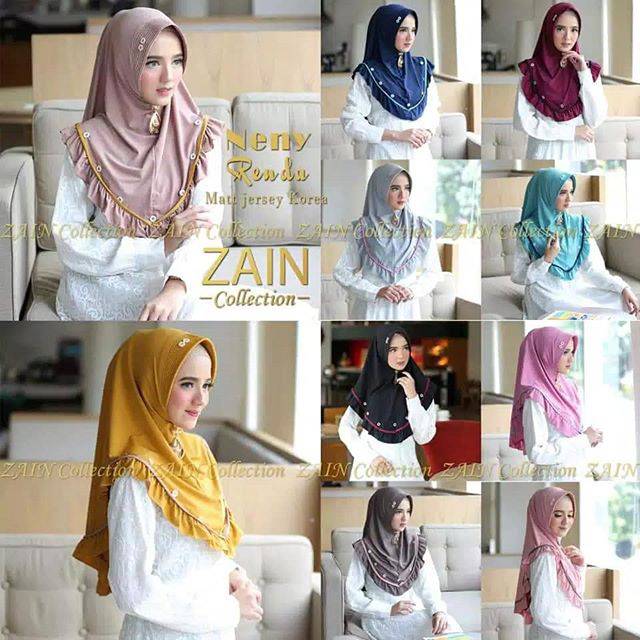Jilbab Midah Kancing