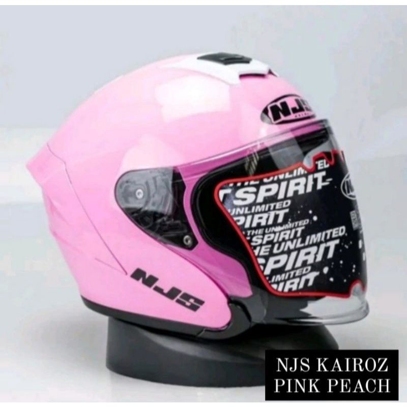 HELM NJS KAIROZ SOLID PINK NJS KAIROZ