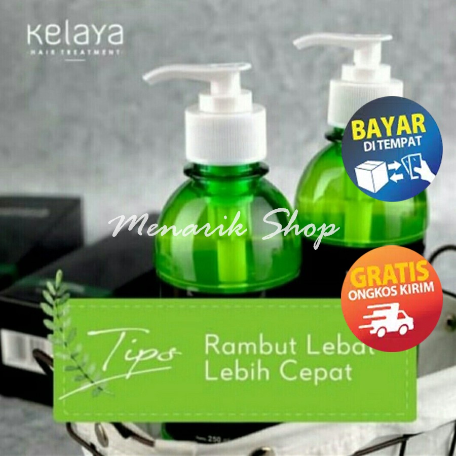 Kelaya Hair Treatment Shampoo Perawatan Rambut Rontok Botak Original 100%-1