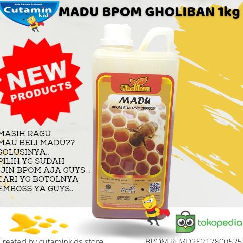 

PROMO MADU MULTIFLORA PROPOLIS GHOLIBAN 1KG ASLI MURAH