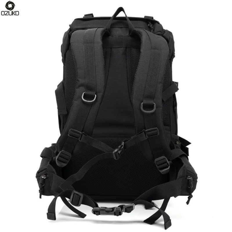 Tas Gunung 40L Tas Punggung Pria Polofelix Uniseks Tas Olahraga Travel Hiking Gunung Ransel Camping untuk Priau