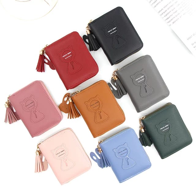 (COD) DOMPET WANITA DOMPET KOIN TRENDY FASHION WALLET MALL SHOPPING