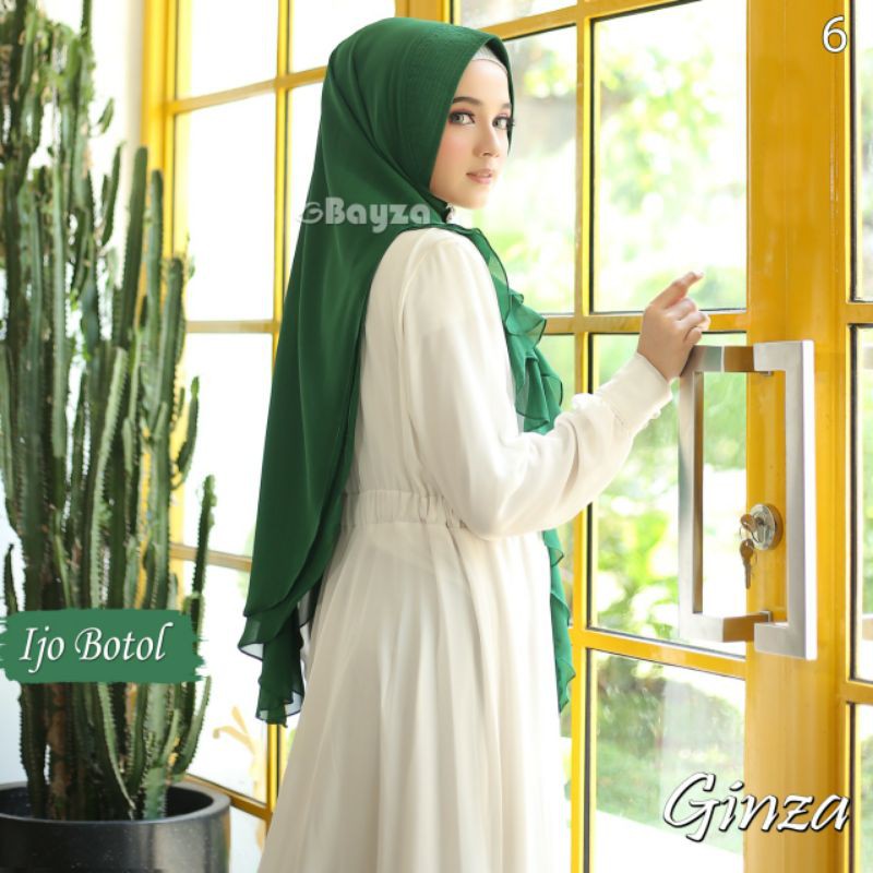 Jilbab Khimar Ginza ORIGINAL Bayza Hijab Sayra Group-7