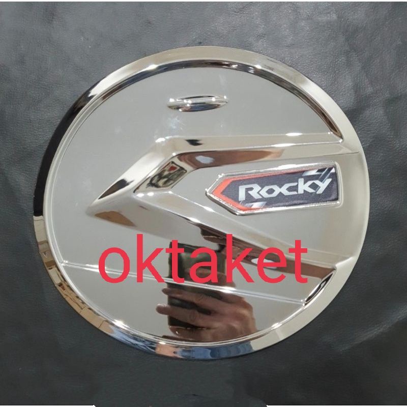 tank cover Daihatsu Rocky 2021 2022 crosstivo chrome jsl