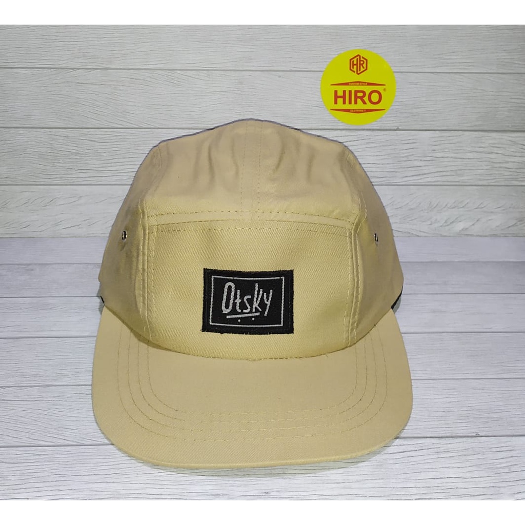 (COD)Topi Distro Pria/Topi Snapback Bordir OTSKYY Lima Panel New Model/Topi Hip-Hop