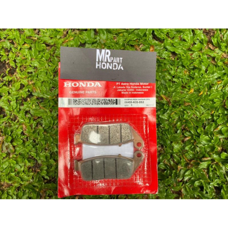 06455K33D52 Kampas Rem depan (Pad Set, FR.) CBR250RR