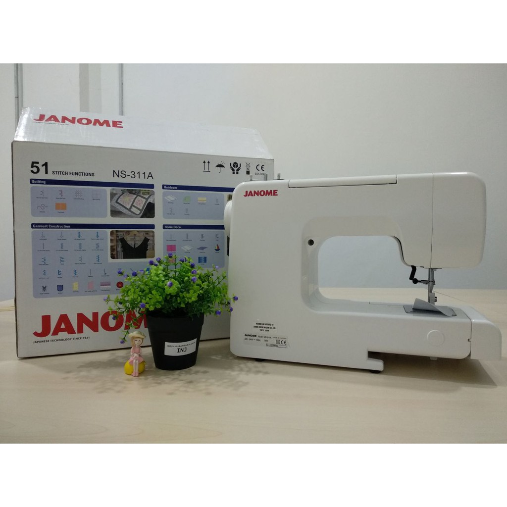 PROMO - Mesin Jahit Portable JANOME NS 311A / NS311A