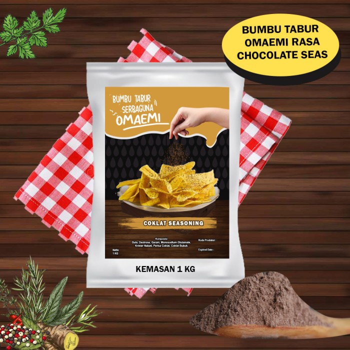 

BUMBU TABUR COKLAT SEASONING HALAL KUALITAS TERJAMIN 1 KG