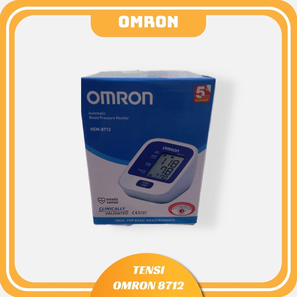 Tensimeter Digital Omron 8712/Alat Cek Tekanan Darah Omron 8712