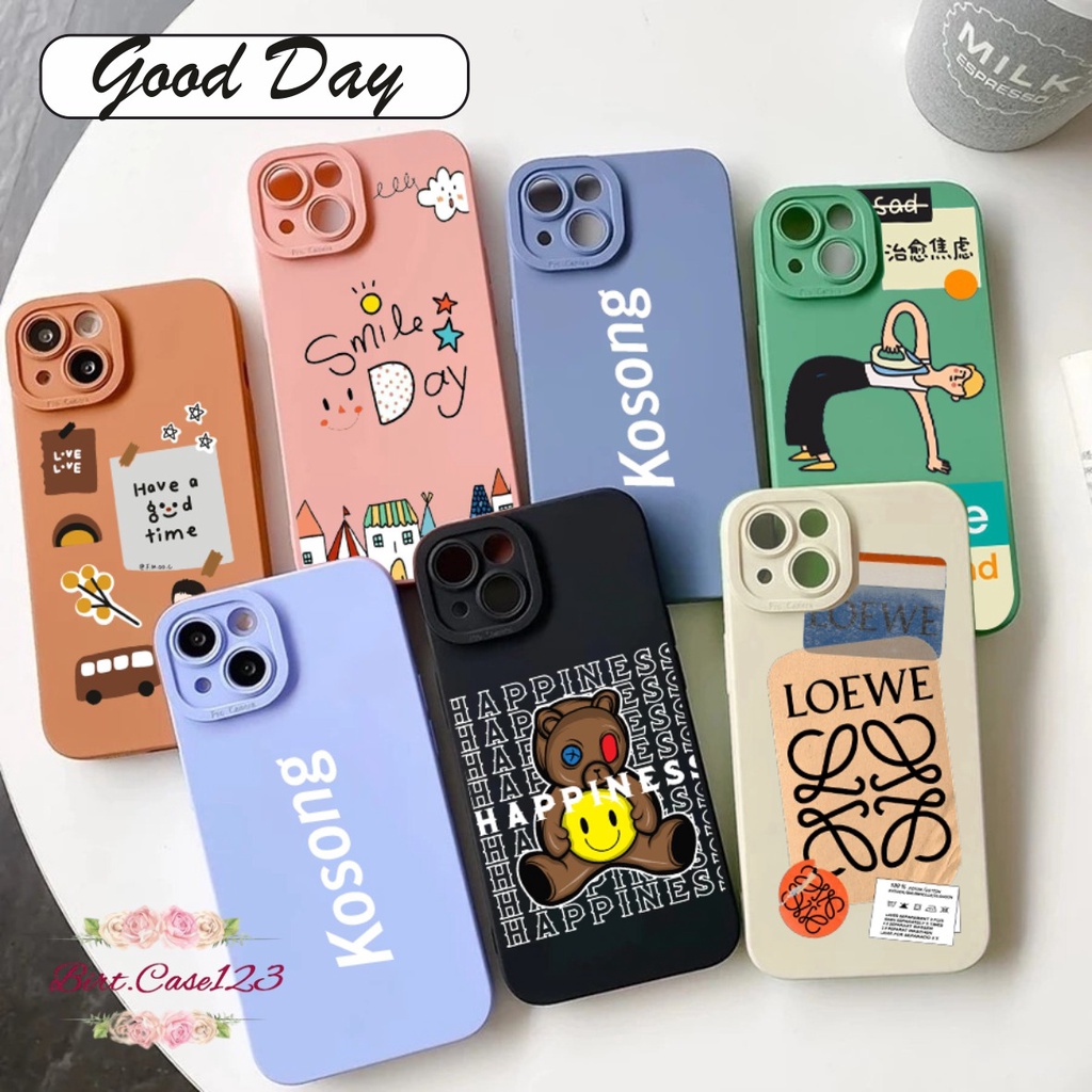 SOFTCASE CASE SILIKON PROCAMERA GOOD DAY OPPO VIVO SAMSUNG REALME XIAOMI IPHONE INFINIX ALL TYPE BC6399