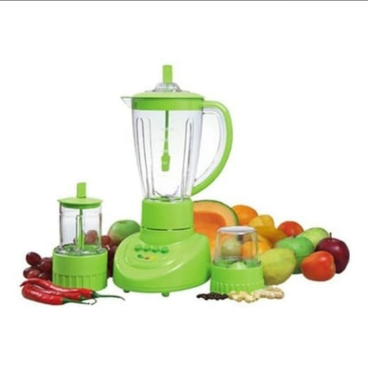 Miyako BL152PF Blender Plastik Anti Pecah 1.5 Liter 3in1 300 Watt BL 152PF BL-152PF/AP BL152PFAP BL152PF/AP BL-152 PF/AP