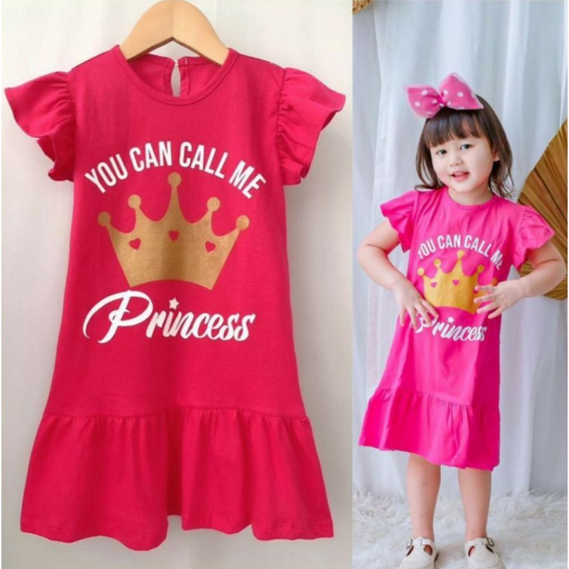 Smilee Dress Nona 1-5 Tahun Dress Fashion Anak Perempuan Nonaa Lucu CBKS S23